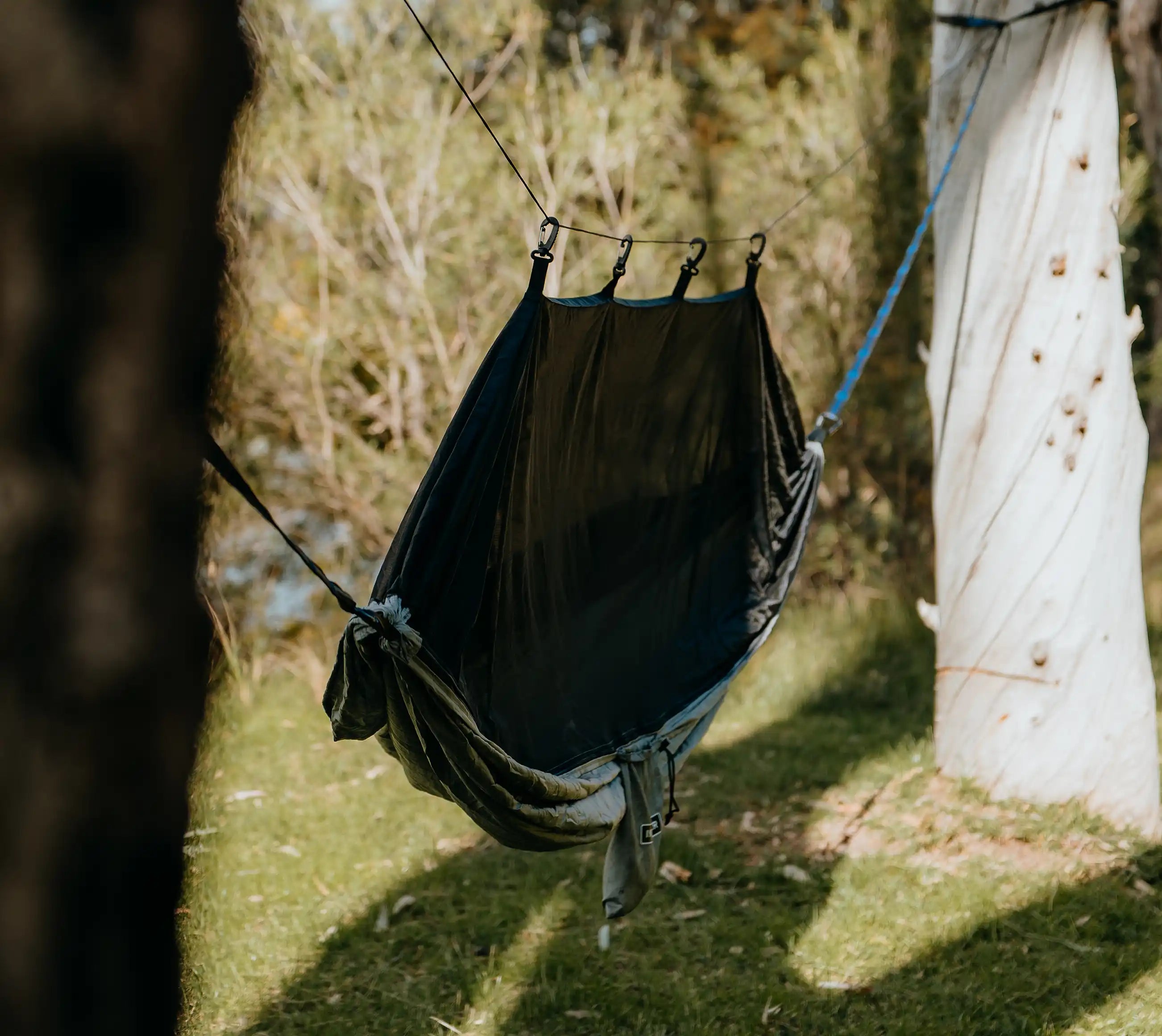 Camping Hammock with Mosquito Net Reversable