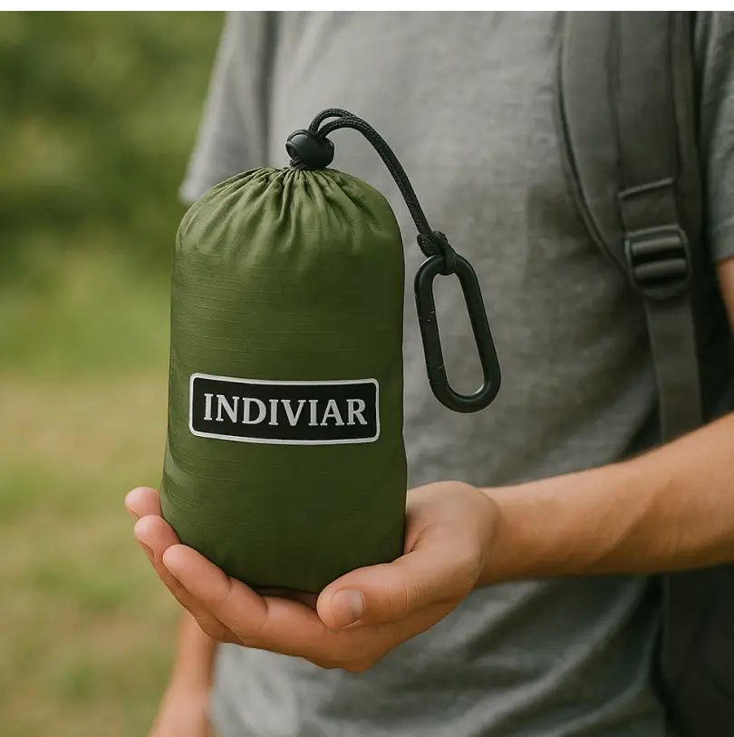 Camping Hammock with Mosquito Net Reversable